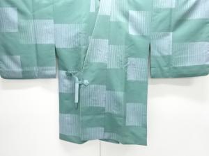 枡に縞模様道中着